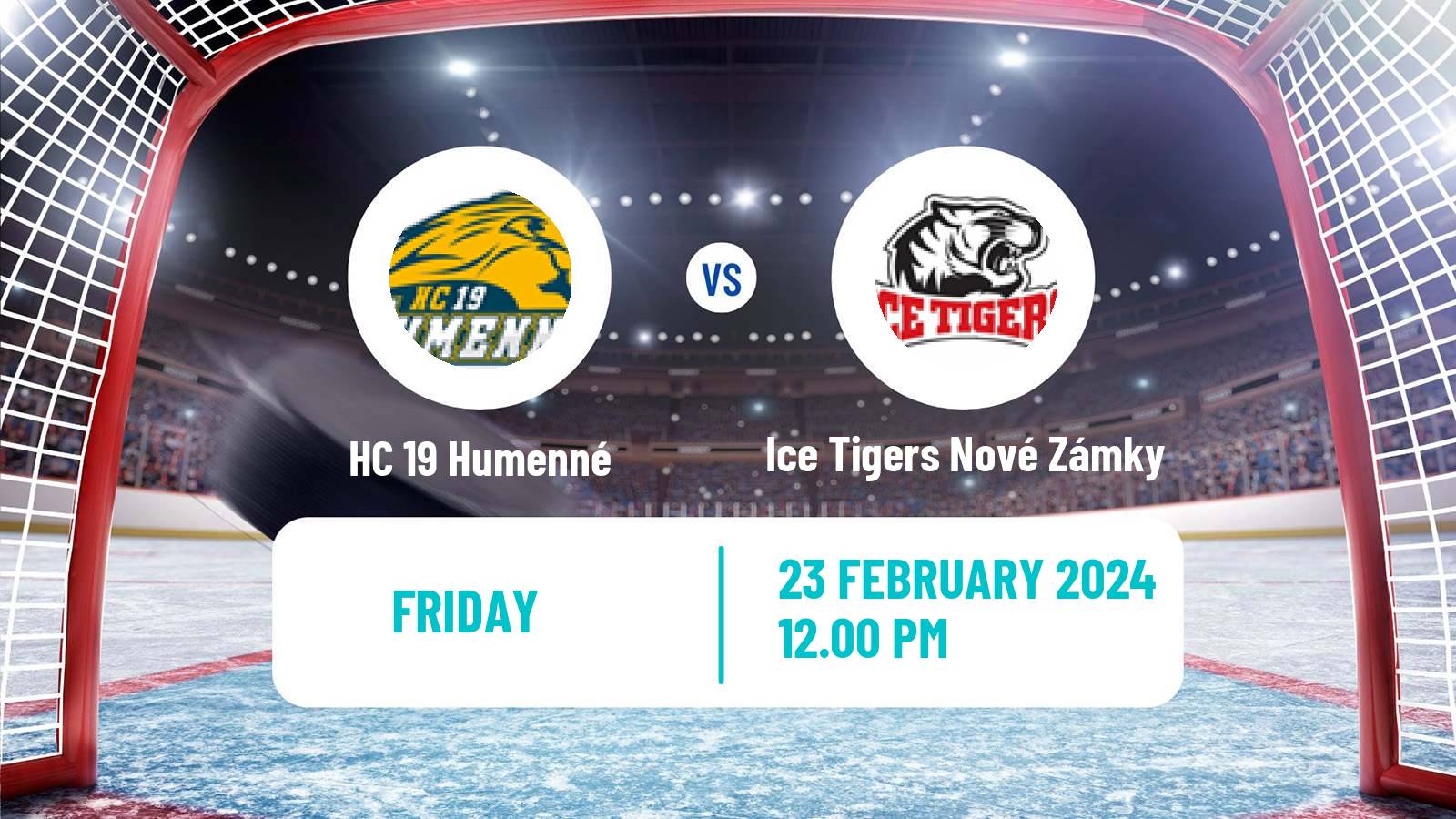 Hockey Slovak Extraliga HC 19 Humenné - Ice Tigers Nové Zámky