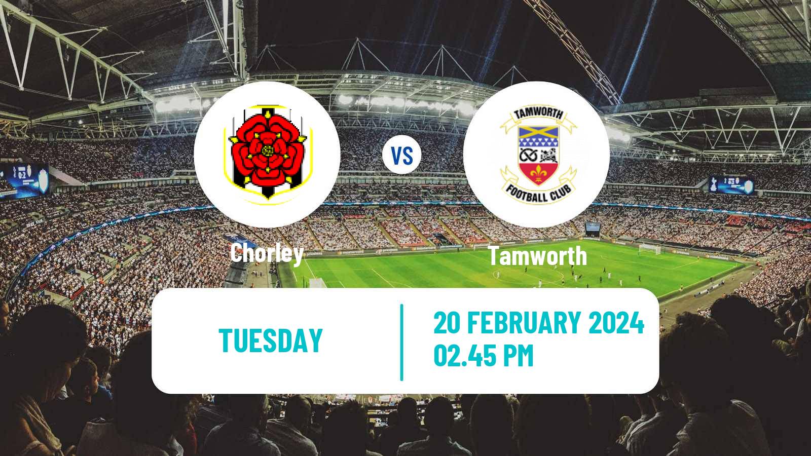 Soccer English National League North Chorley - Tamworth