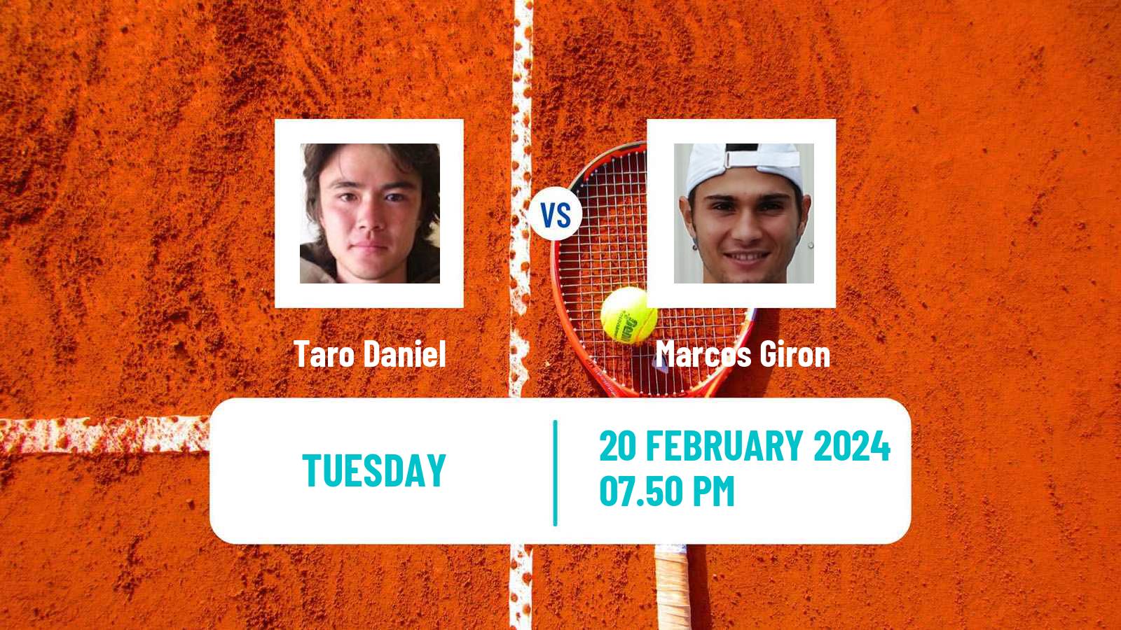 Tennis ATP Los Cabos Taro Daniel - Marcos Giron
