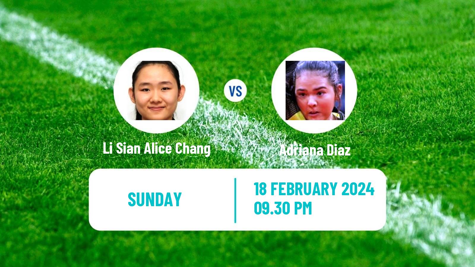 Table tennis World Championships Teams Women Li Sian Alice Chang - Adriana Diaz