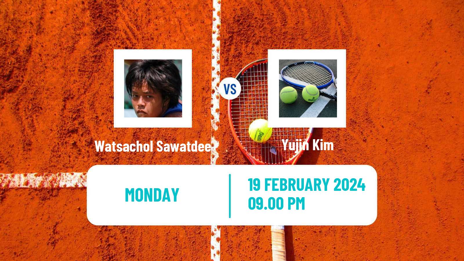 Tennis ITF W15 Nakhon Si Thammarat Women Watsachol Sawatdee - Yujin Kim