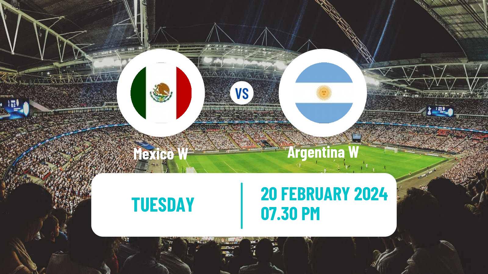 Soccer Gold Cup Women Mexico W - Argentina W