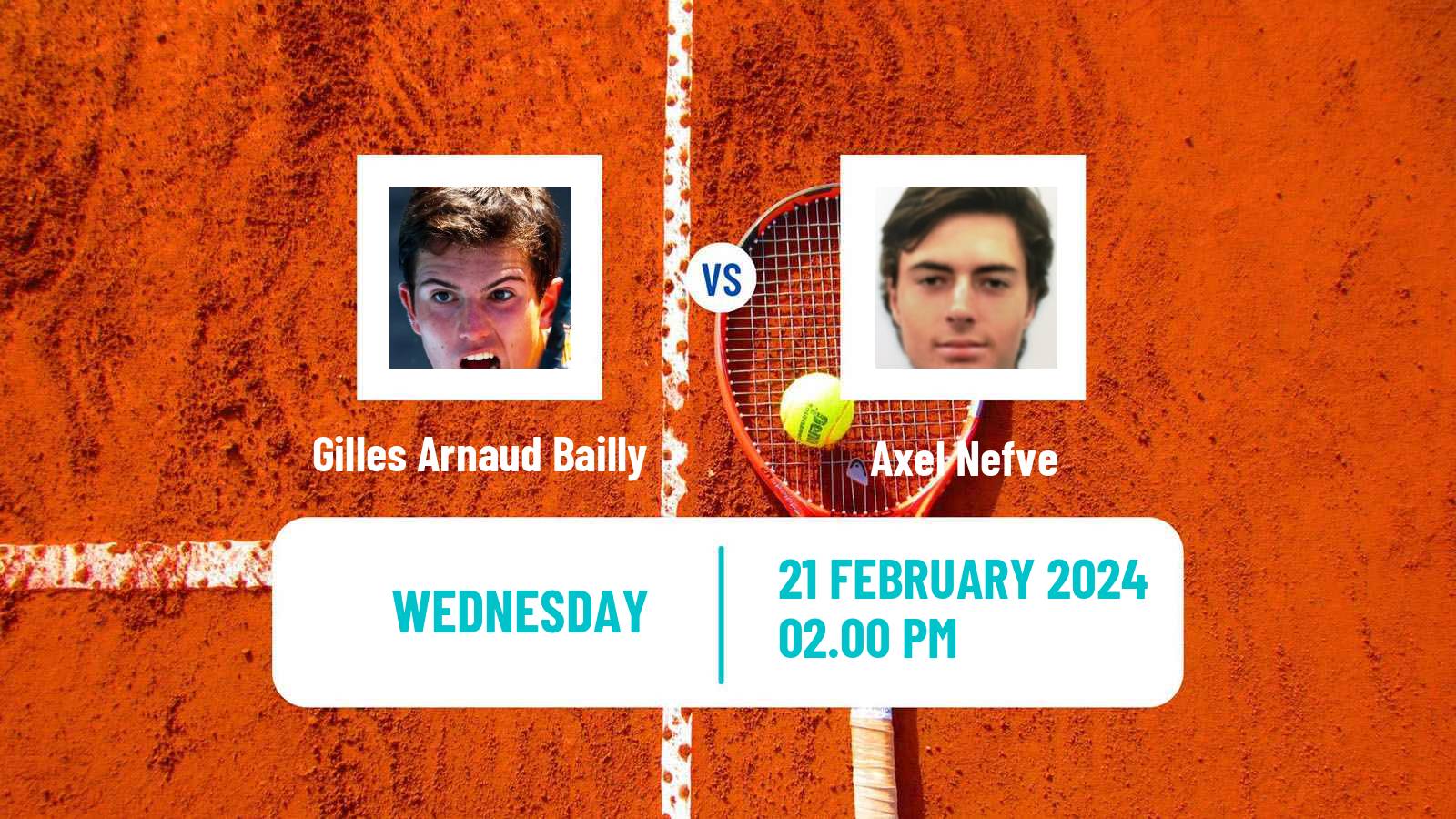 Tennis ITF M25 Naples Fl Men Gilles Arnaud Bailly - Axel Nefve