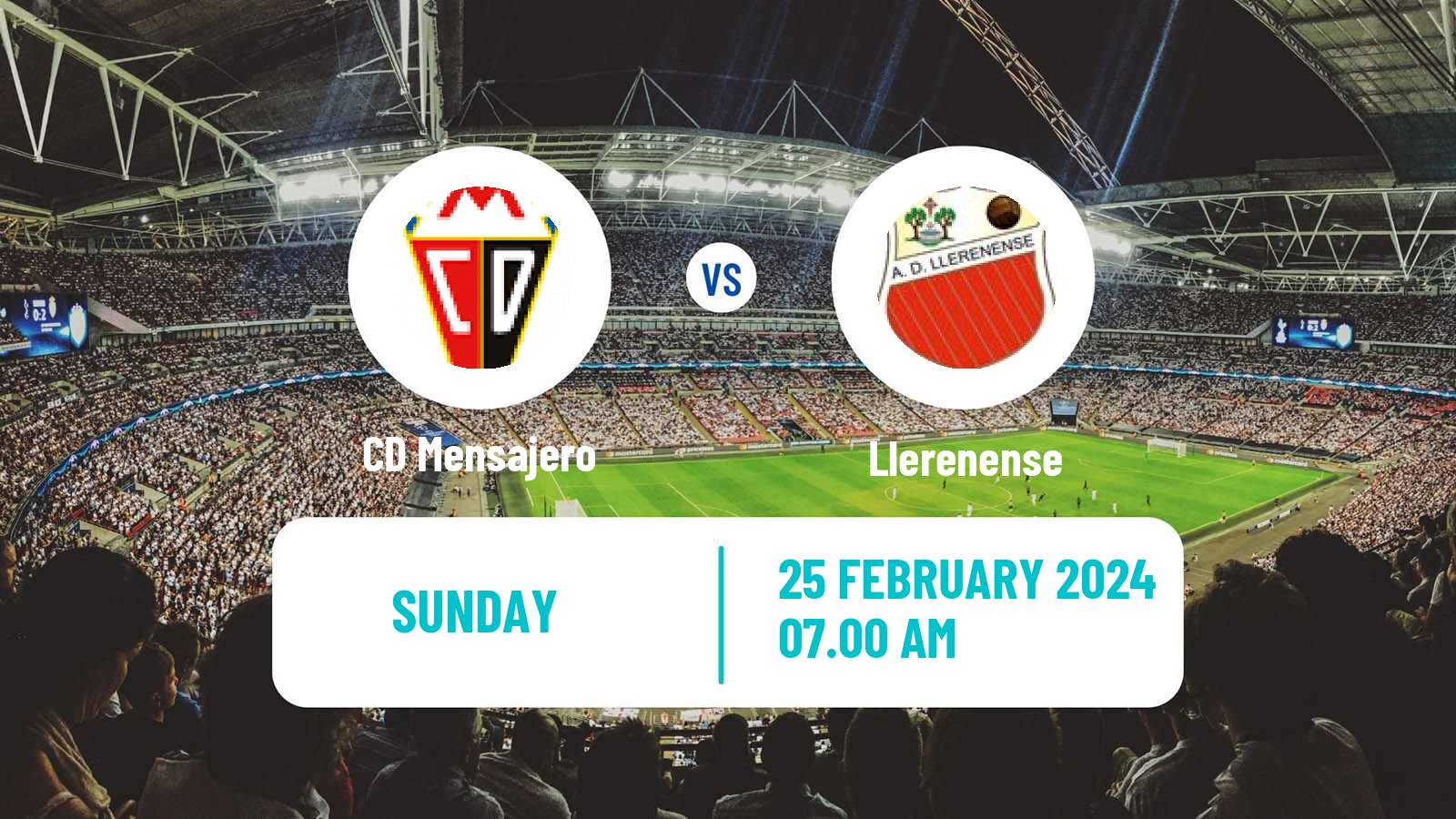Soccer Spanish Segunda RFEF - Group 5 Mensajero - Llerenense