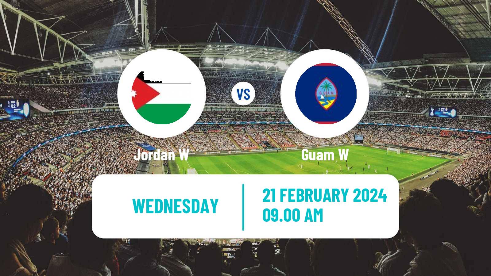 Soccer WAFF Championship Women Jordan W - Guam W