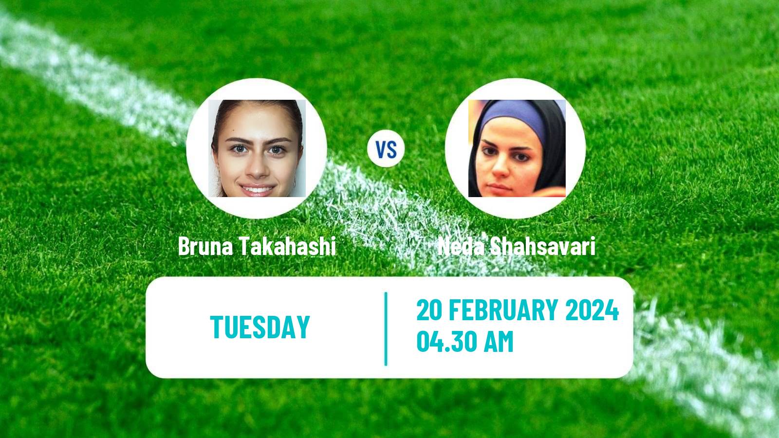 Table tennis World Championships Teams Women Bruna Takahashi - Neda Shahsavari