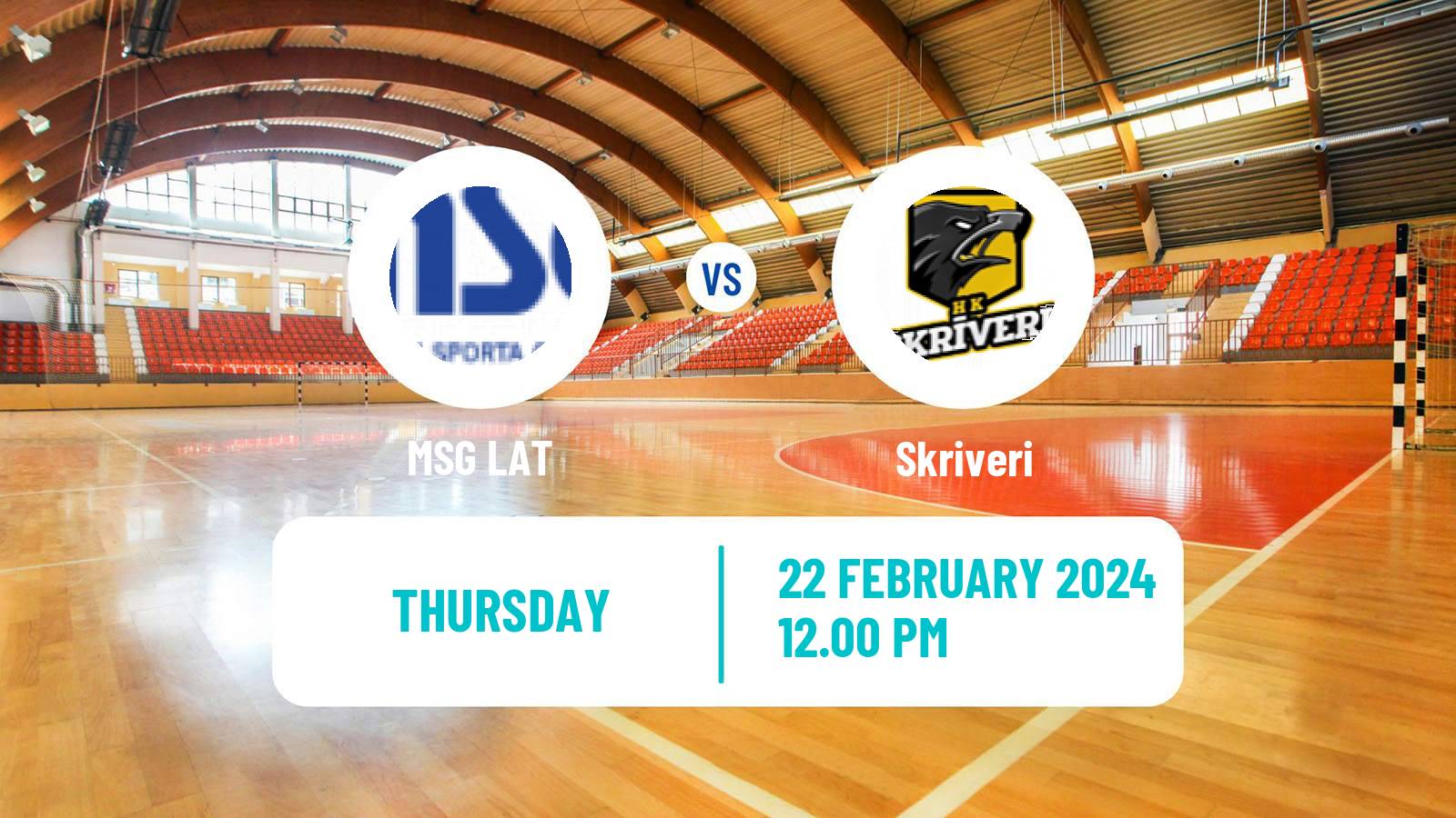 Handball Latvian Virsliga Handball MSG LAT - Skriveri