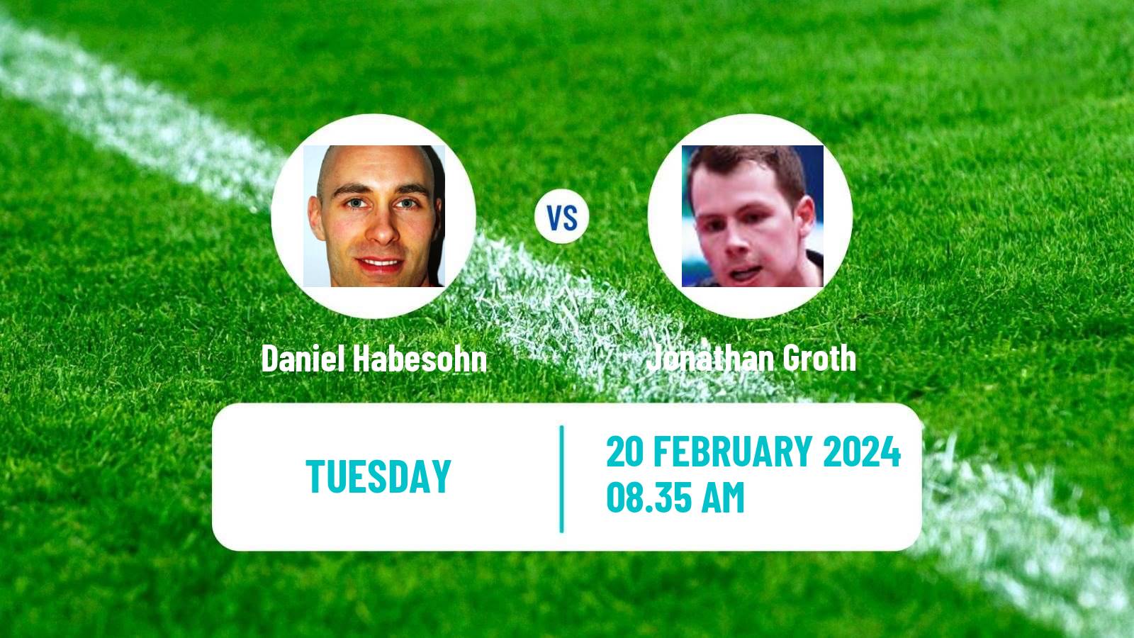 Table tennis World Championships Teams Men Daniel Habesohn - Jonathan Groth