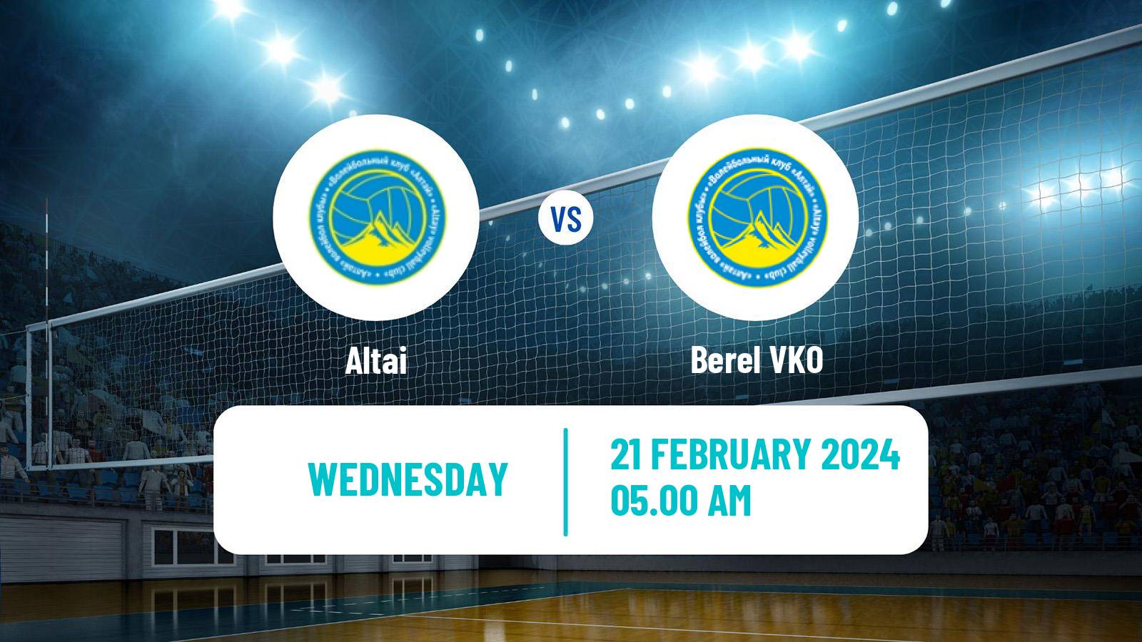 Volleyball Kazakh National League Volleyball Women Altai - Berel VKO