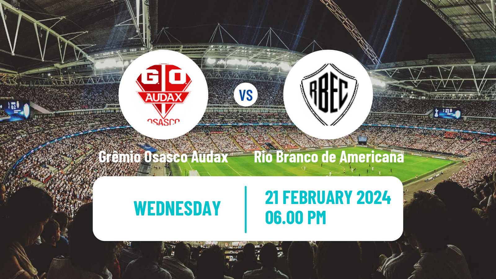 Soccer Brazilian Campeonato Paulista A4 Grêmio Osasco Audax - Rio Branco de Americana