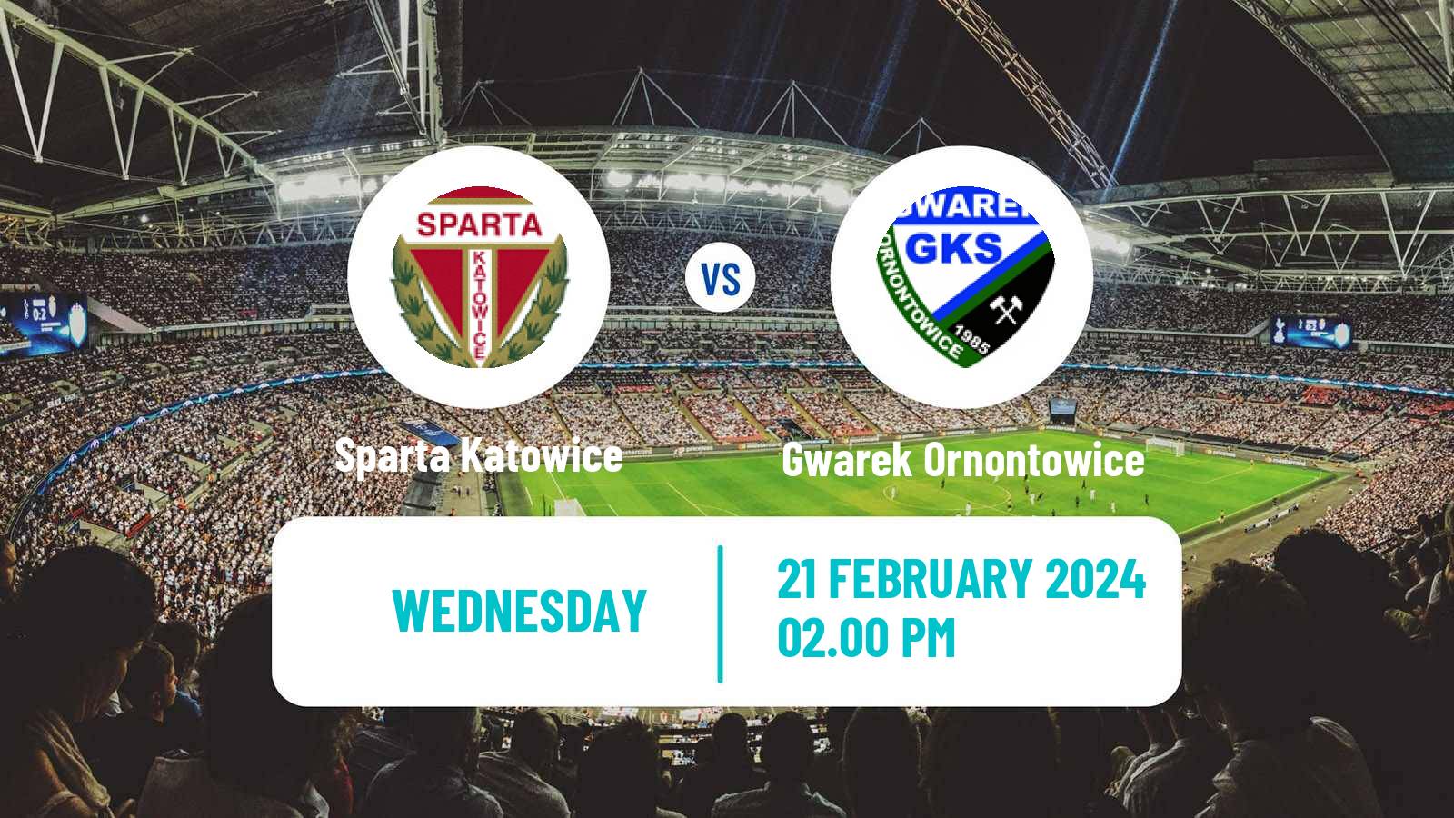 Football Club Friendly Sparta Katowice - Gwarek Ornontowice