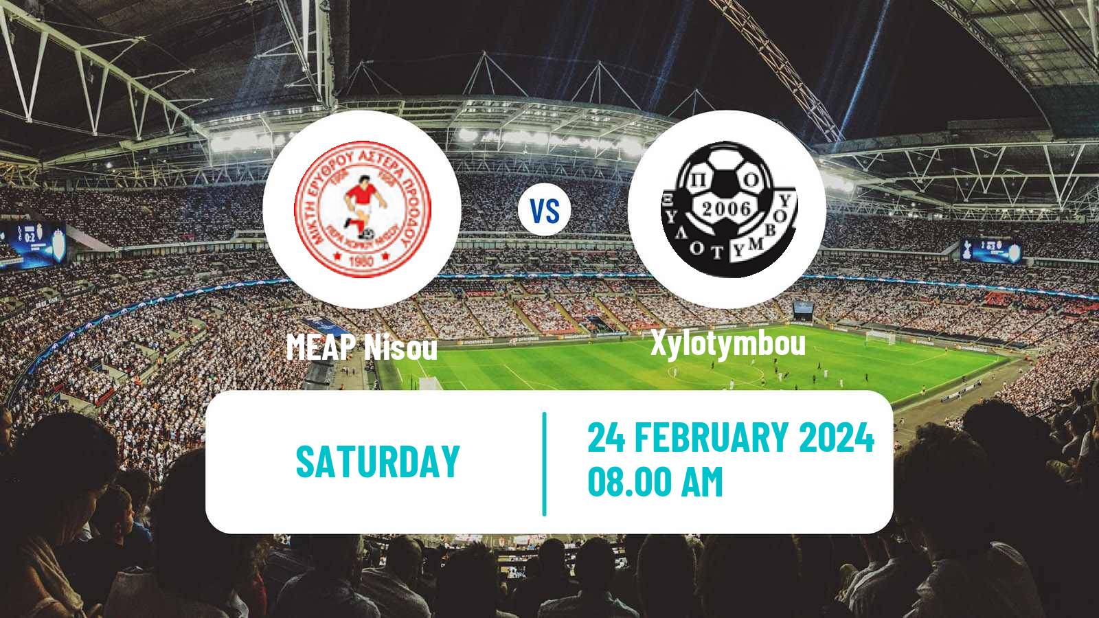 Soccer Cypriot Division 2 MEAP Nisou - Xylotymbou