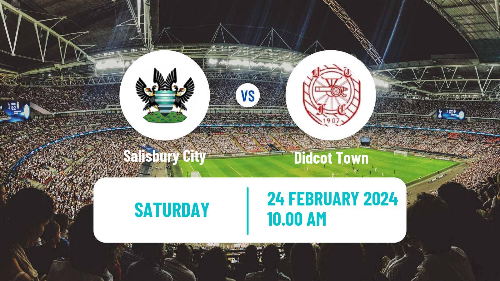 Soccer English Southern League South Division Salisbury - Didcot Town