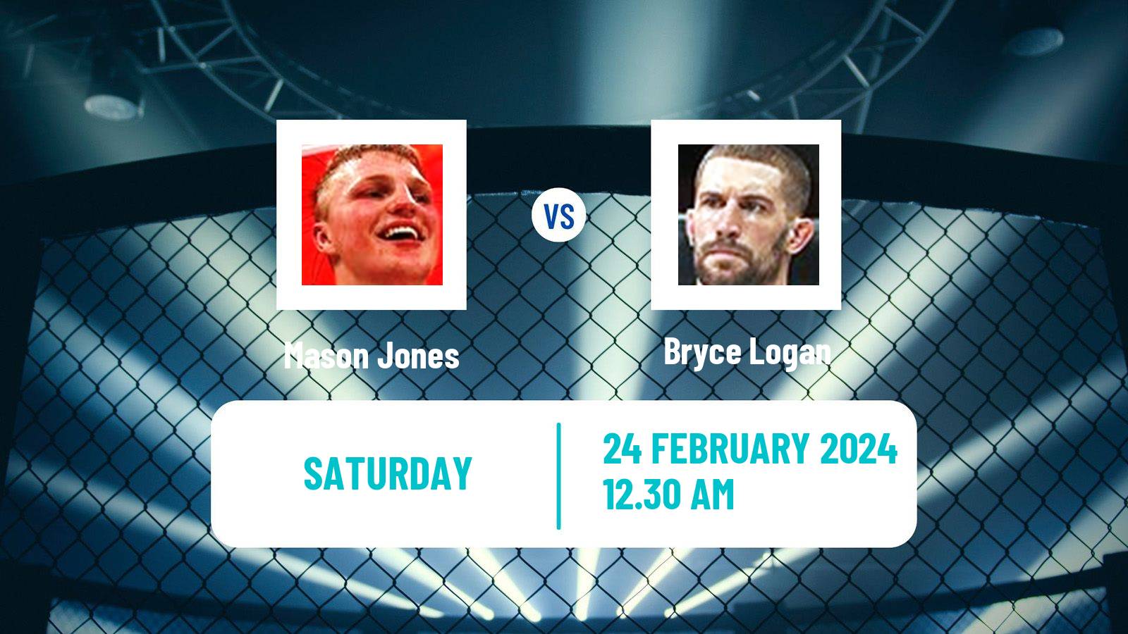 MMA Lightweight Cage Warriors Men Mason Jones - Bryce Logan