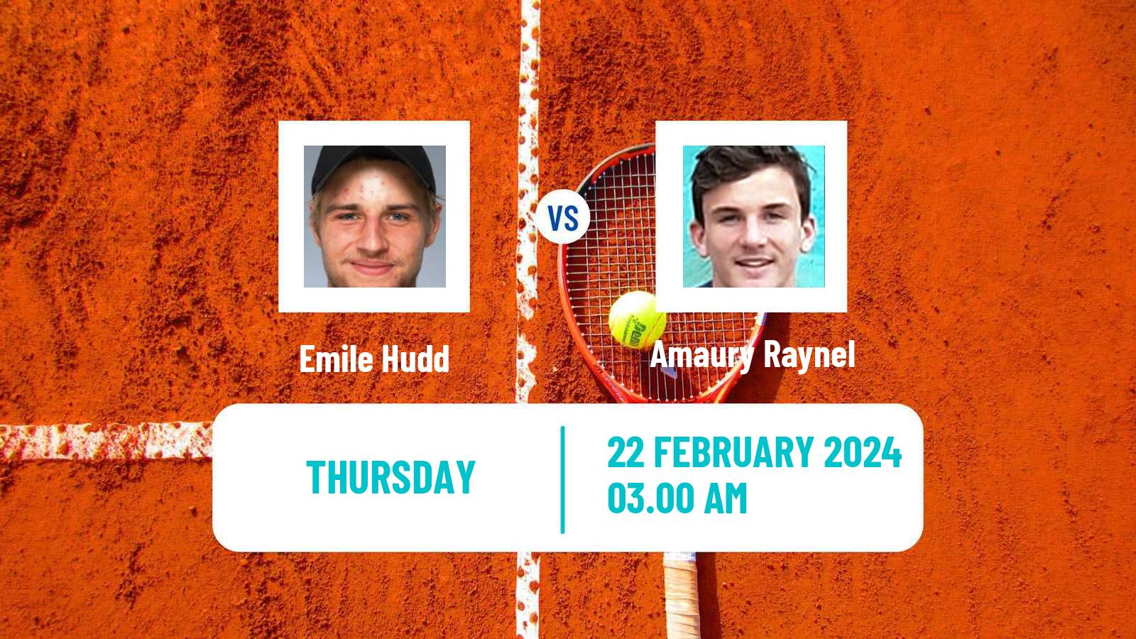 Tennis ITF M15 Sharm Elsheikh 4 Men Emile Hudd - Amaury Raynel