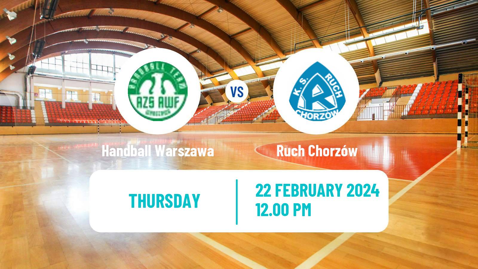 Handball Polish Central League Handball Women Handball Warszawa - Ruch Chorzów