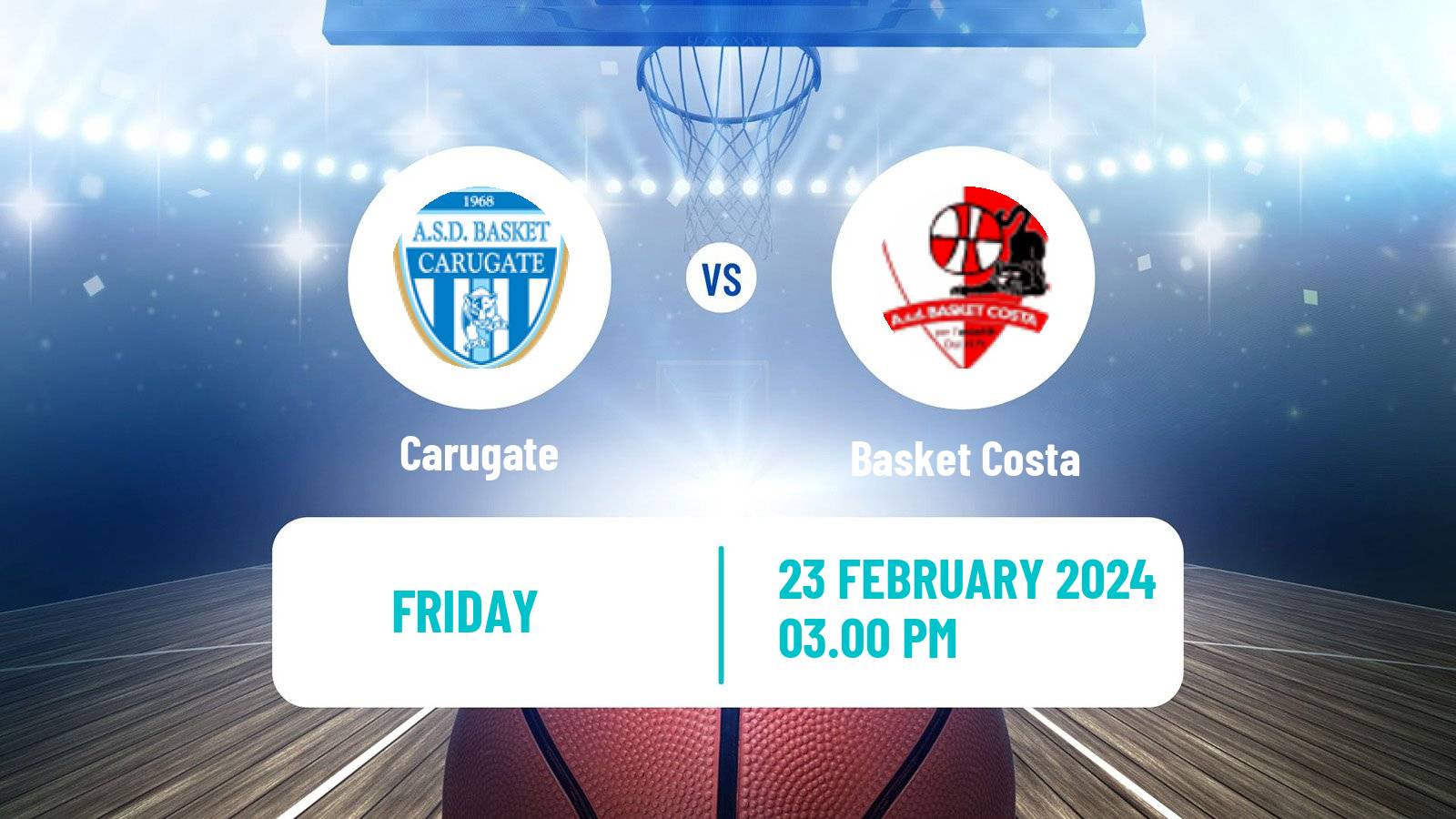 Basketball Serie A2 Basketball Women Group A Carugate - Basket Costa