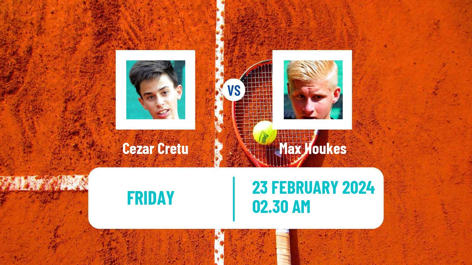 Tennis ITF M25 Antalya 4 Men Cezar Cretu - Max Houkes
