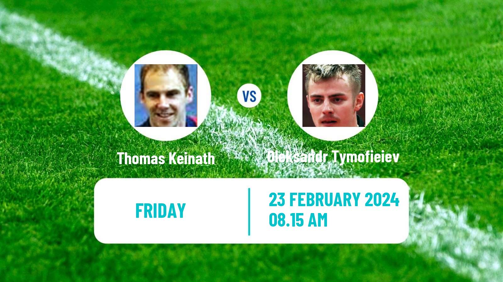 Table tennis Tt Star Series Men Thomas Keinath - Oleksandr Tymofieiev