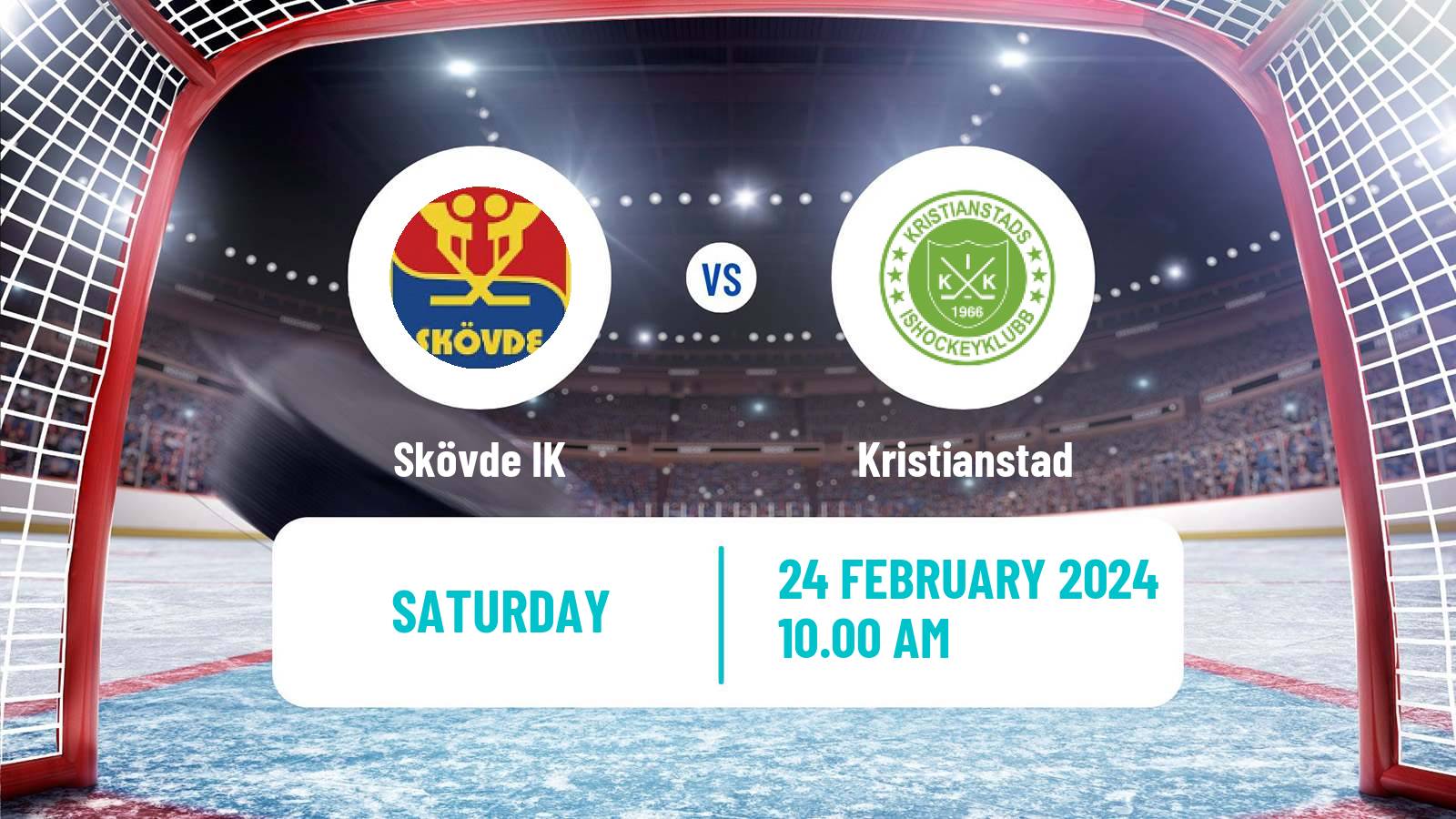 Hockey Swedish HockeyEttan Sodra Skövde - Kristianstad