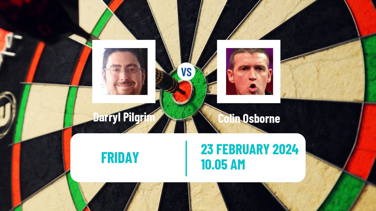 Darts Modus Super Series Darryl Pilgrim - Colin Osborne