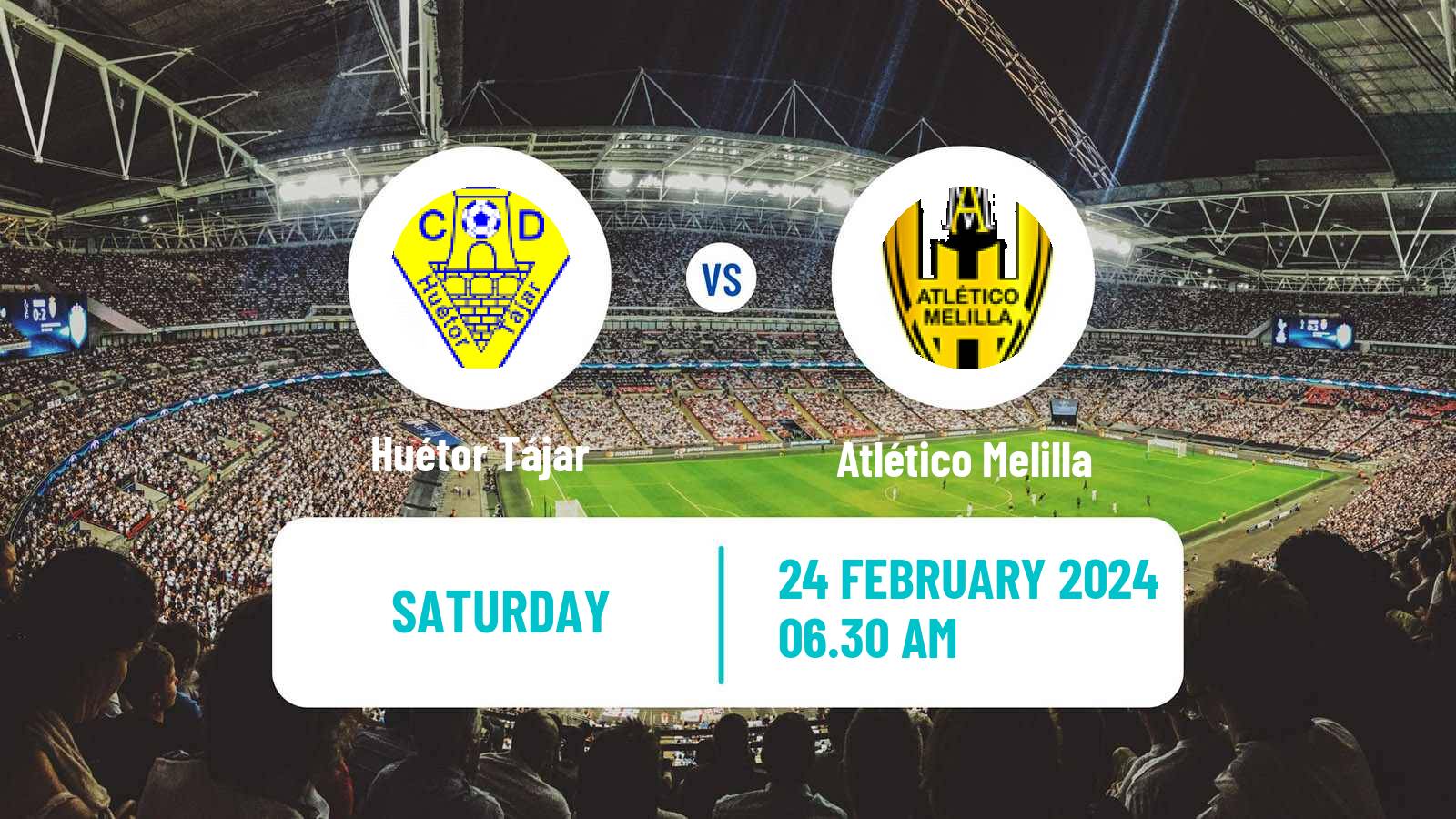 Soccer Spanish Tercera RFEF - Group 9 Huétor Tájar - Atlético Melilla