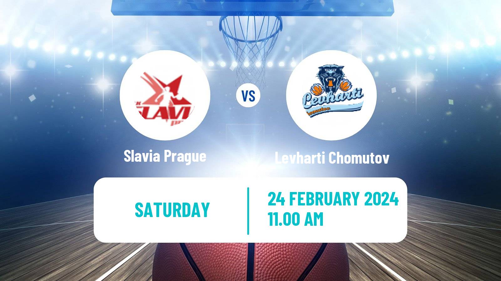 Basketball Czech ZBL Women Slavia Prague - Levharti Chomutov