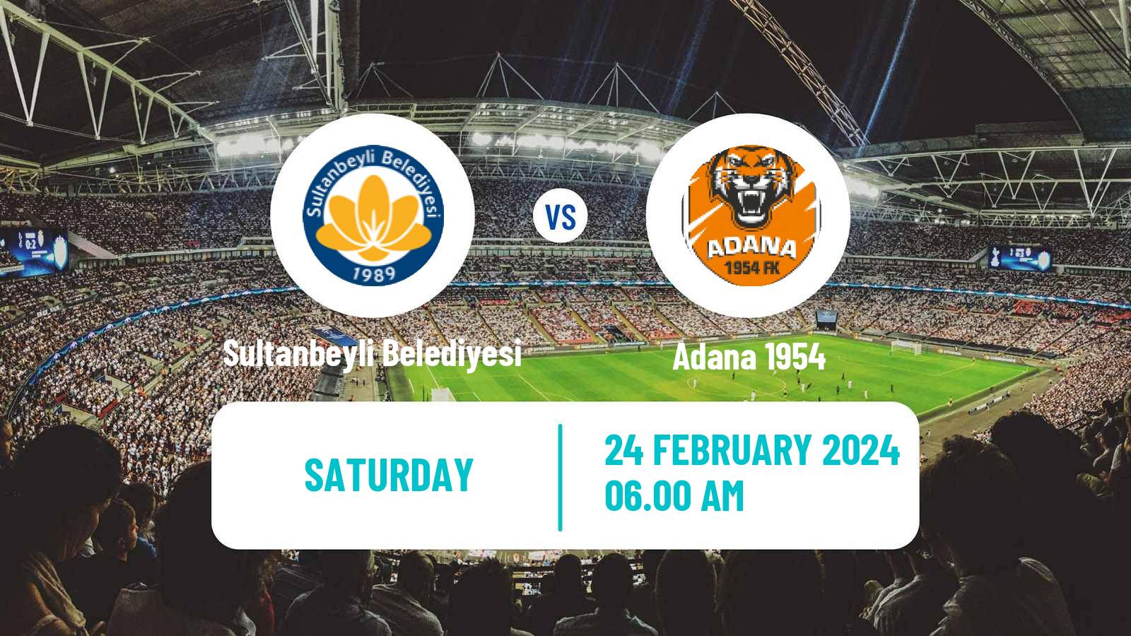 Soccer Turkish 3 Lig Group 4 Sultanbeyli Belediyesi - Adana 1954