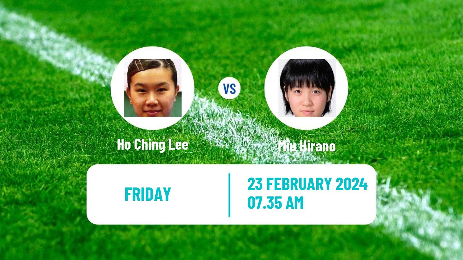 Table tennis World Championships Teams Women Ho Ching Lee - Miu Hirano