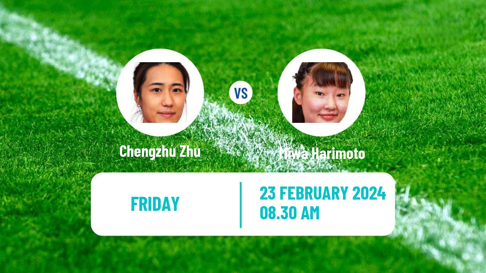 Table tennis World Championships Teams Women Chengzhu Zhu - Miwa Harimoto