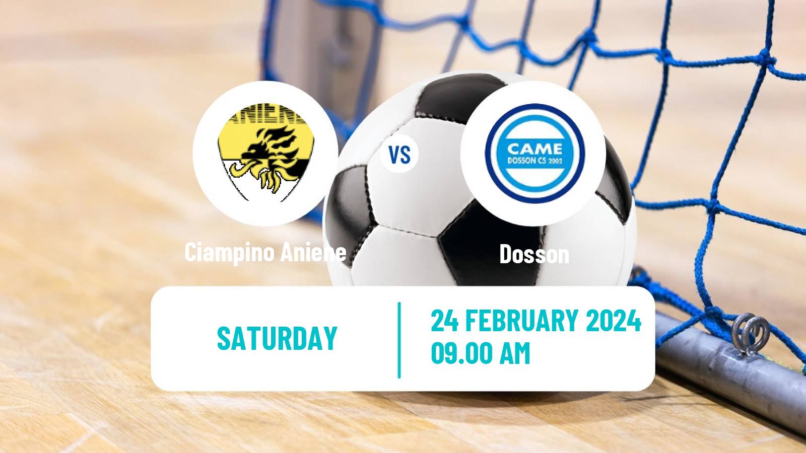 Futsal Italian Serie A Futsal Ciampino Aniene - Dosson