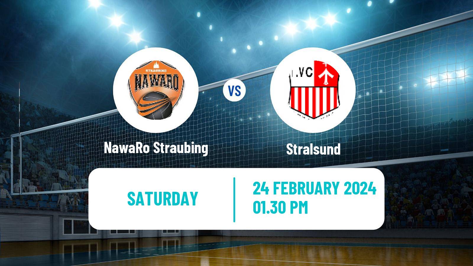 Volleyball German 2 Bundesliga Pro Volleyball Women NawaRo Straubing - Stralsund
