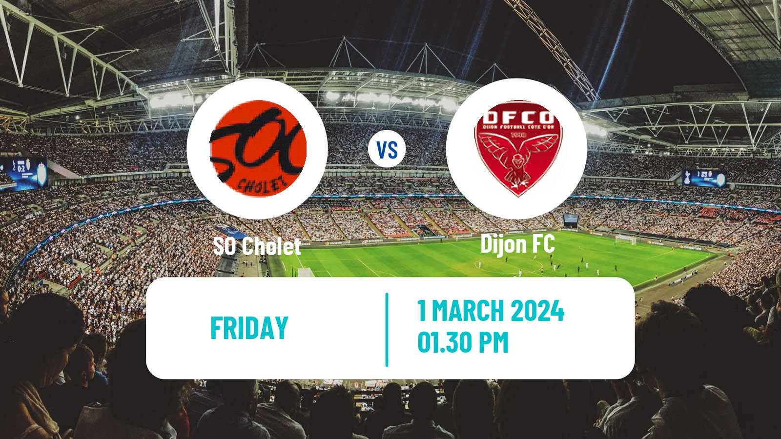 Soccer French National League Cholet - Dijon