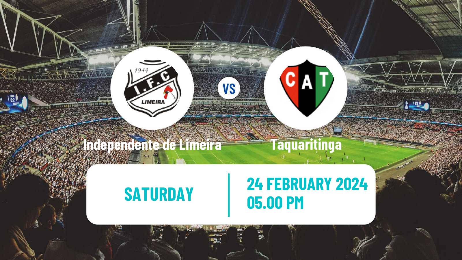 Soccer Brazilian Campeonato Paulista A4 Independente de Limeira - Taquaritinga