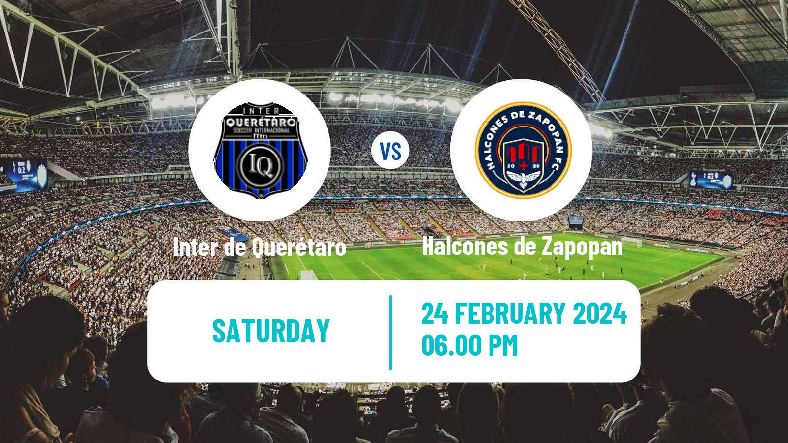 Soccer Mexican Liga Premier Serie A Inter de Querétaro - Halcones