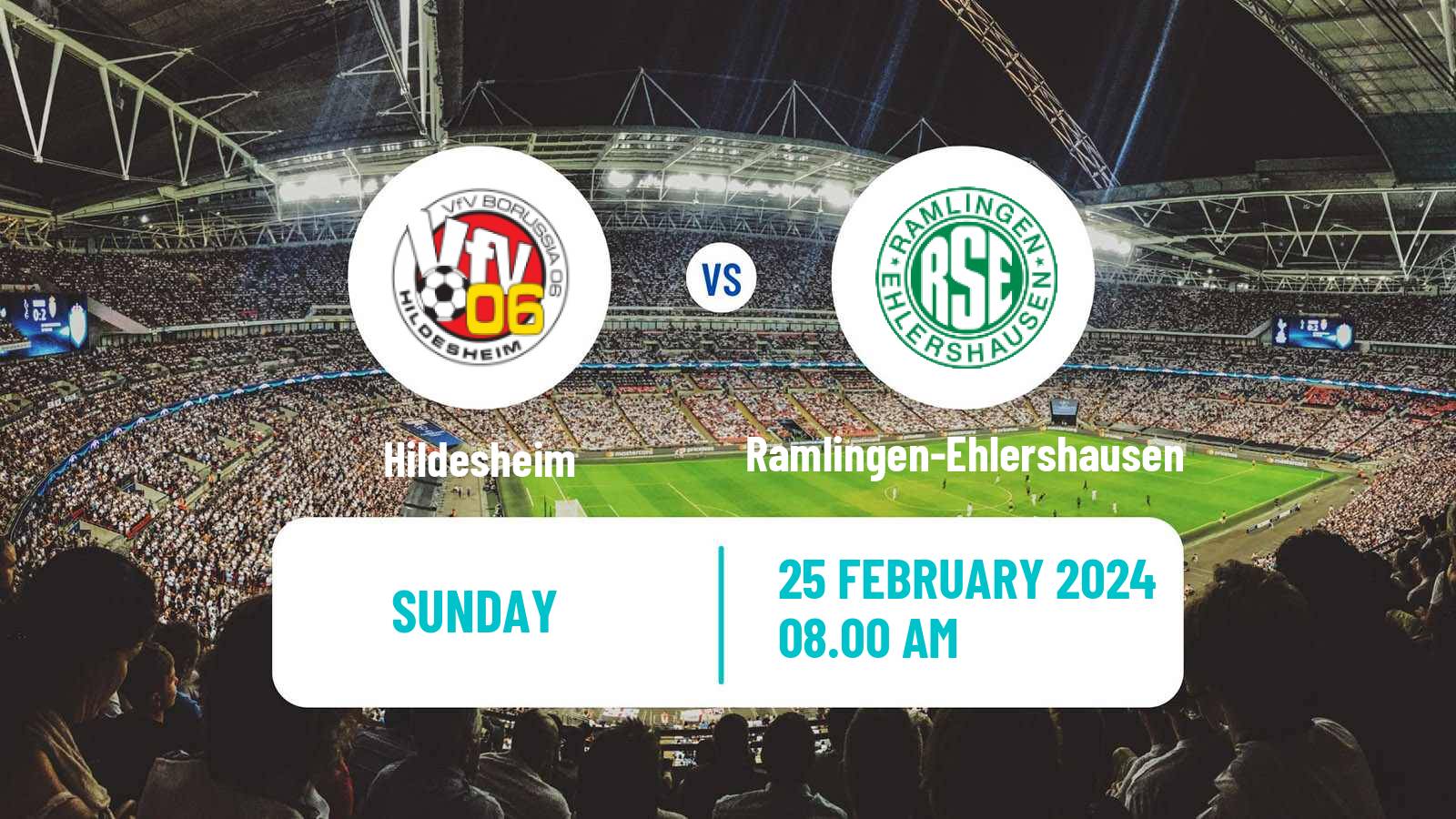 Soccer German Oberliga Niedersachsen Hildesheim - Ramlingen-Ehlershausen