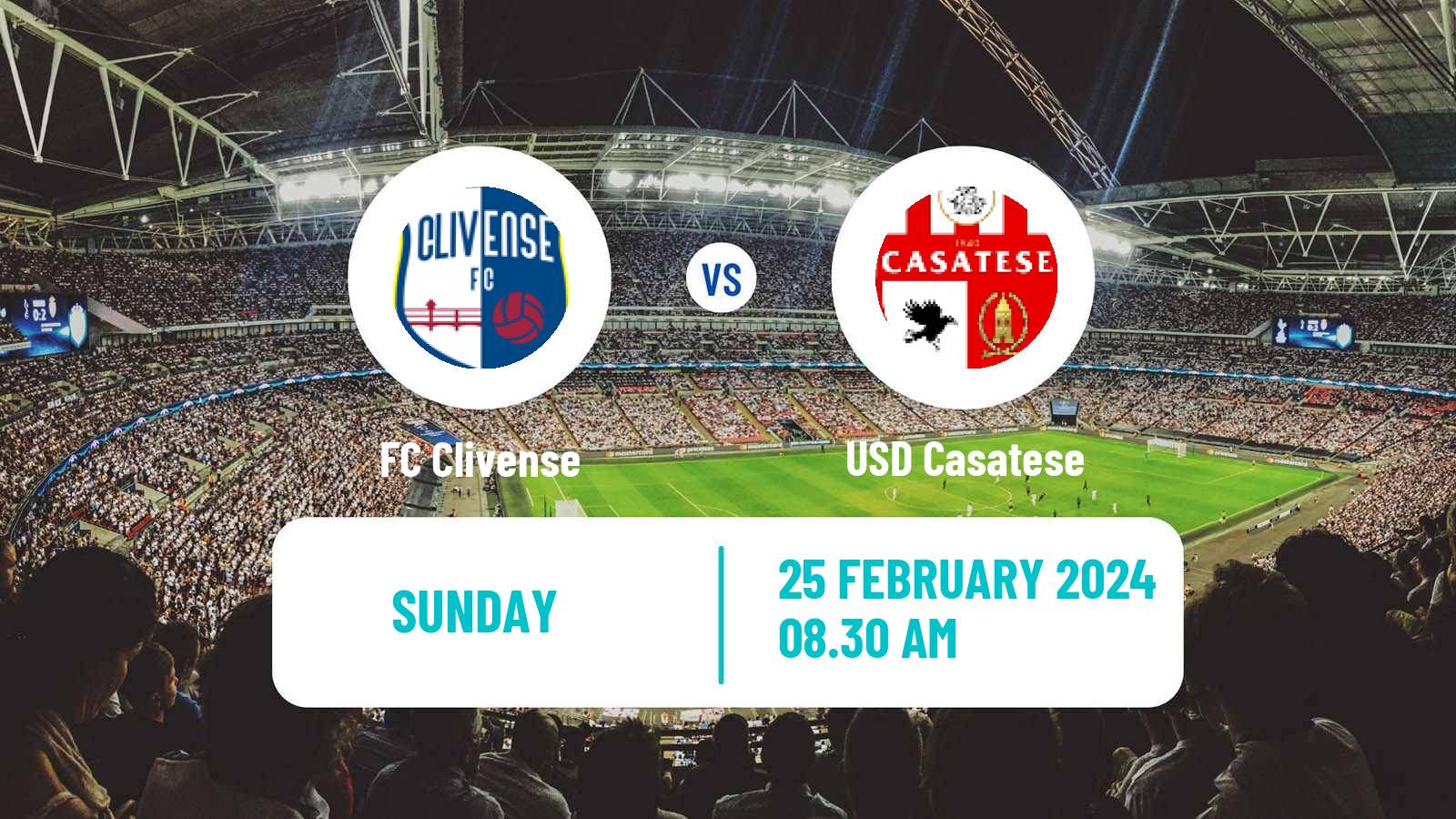 Soccer Italian Serie D - Group B Clivense - Casatese