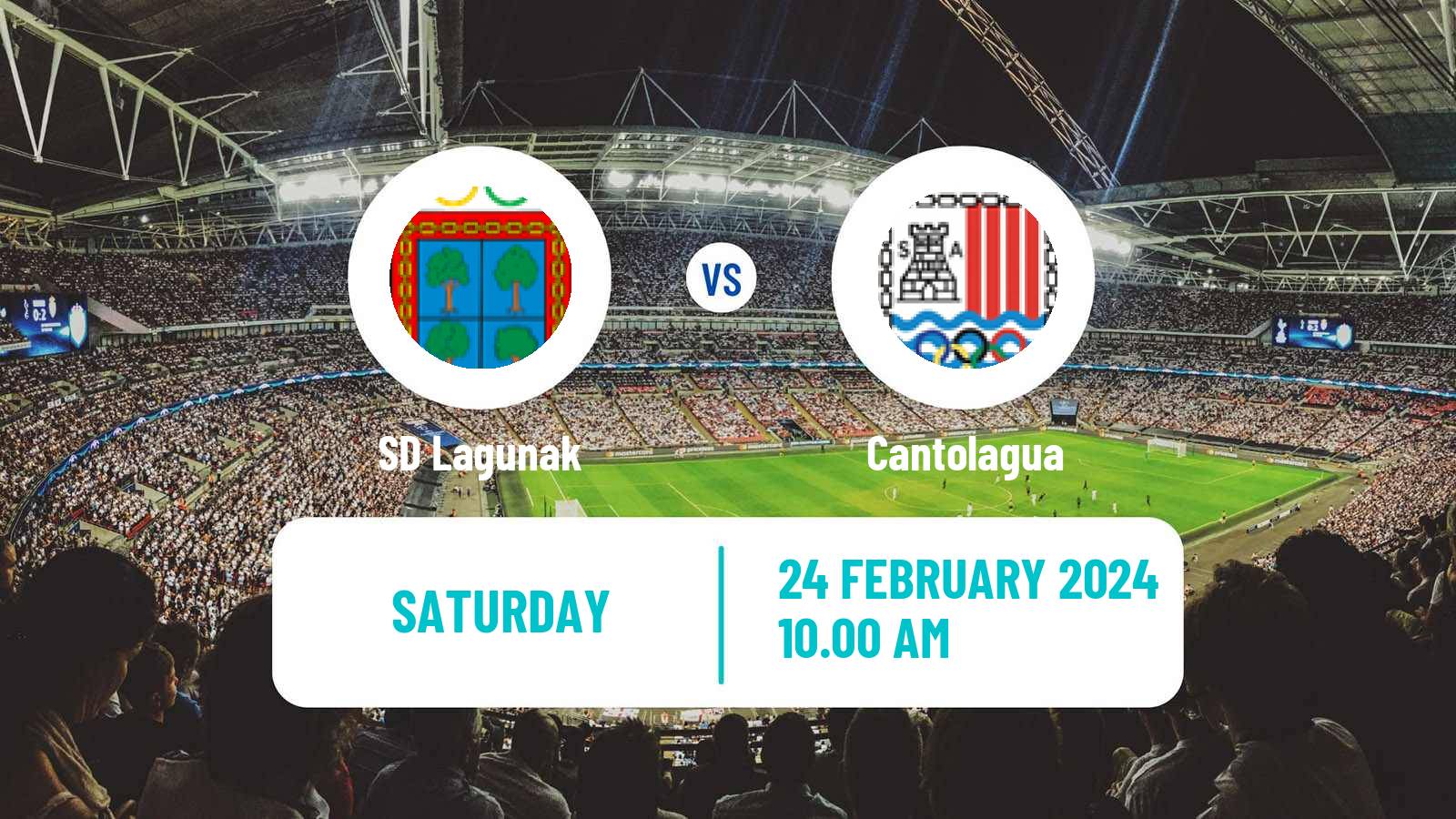Soccer Spanish Tercera RFEF - Group 15 Lagunak - Cantolagua