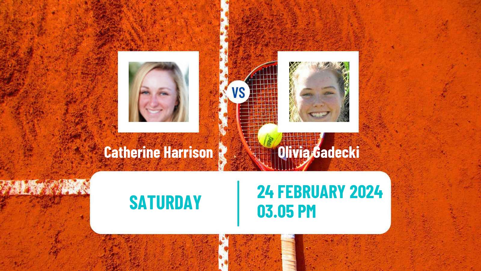 Tennis WTA Austin Catherine Harrison - Olivia Gadecki