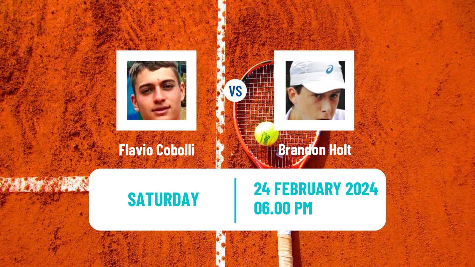 Tennis ATP Acapulco Flavio Cobolli - Brandon Holt