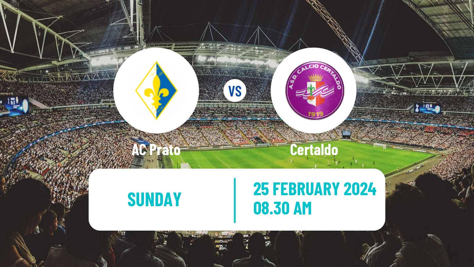 Soccer Italian Serie D - Group D Prato - Certaldo