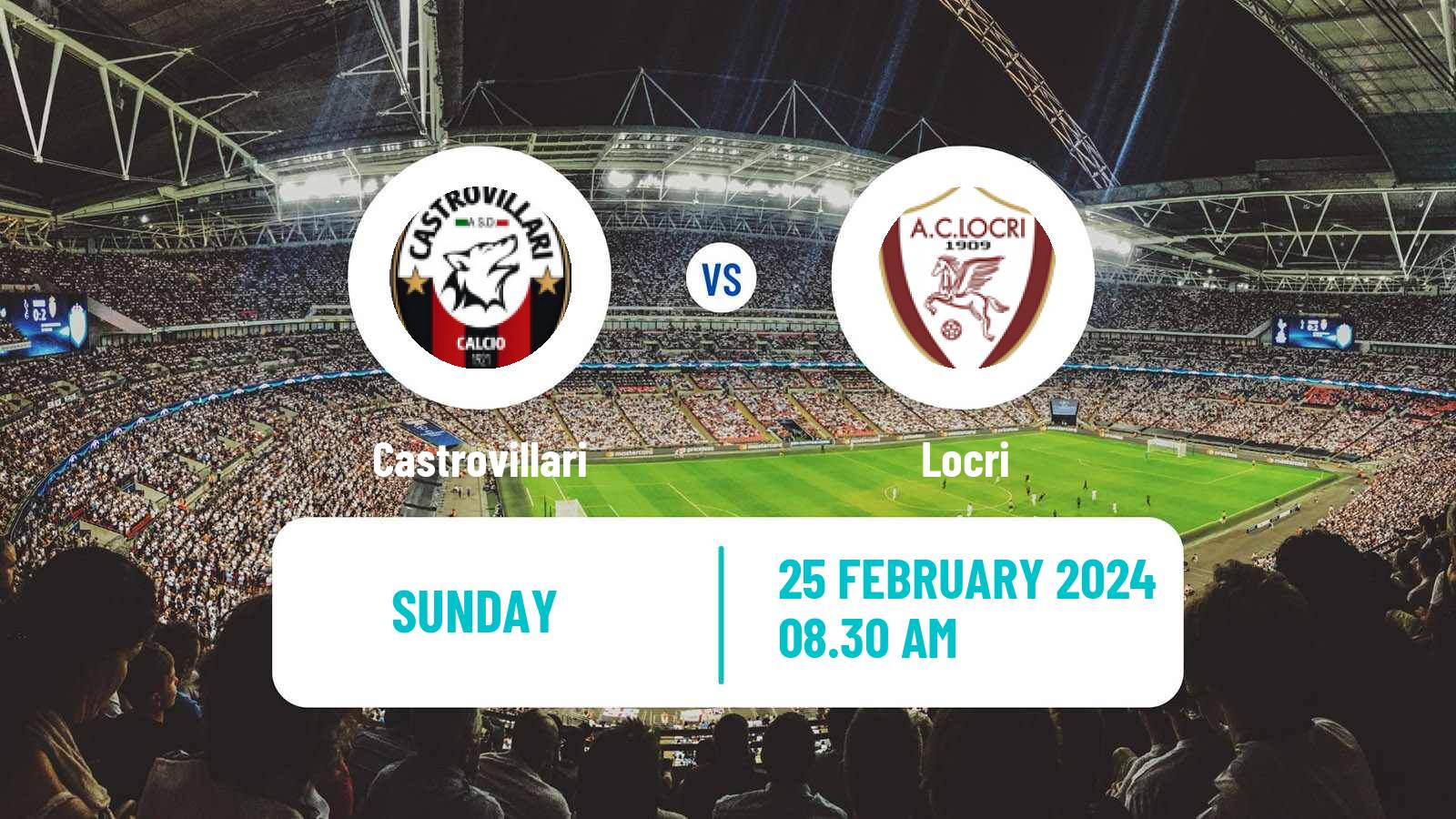 Soccer Italian Serie D - Group I Castrovillari - Locri