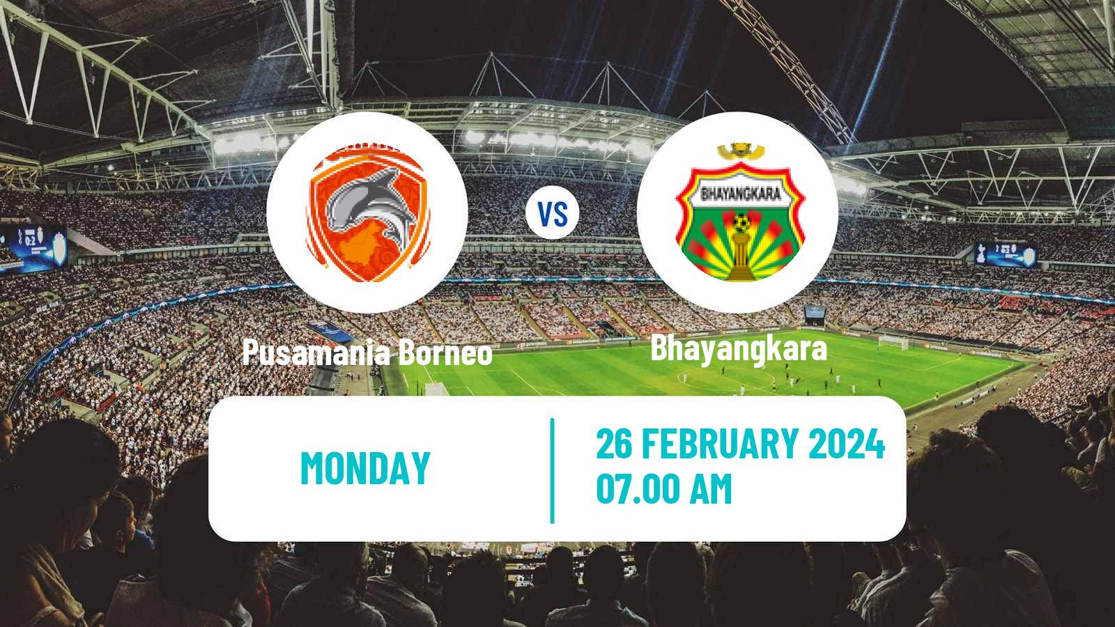 Soccer Indonesian Liga 1 Borneo Samarinda - Bhayangkara