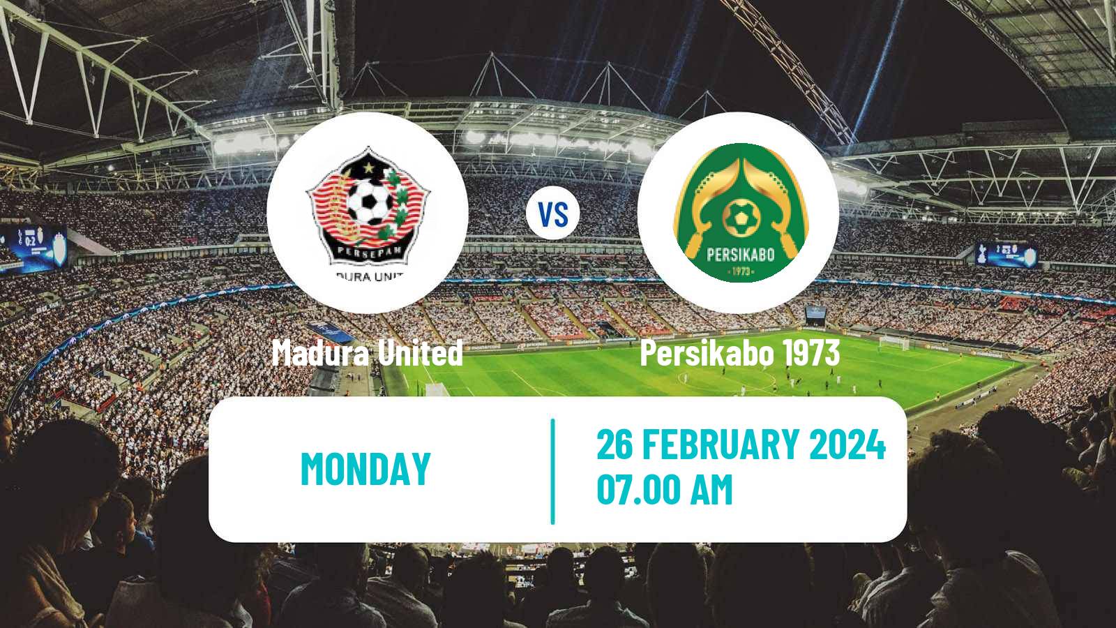 Soccer Indonesian Liga 1 Madura United - Persikabo 1973