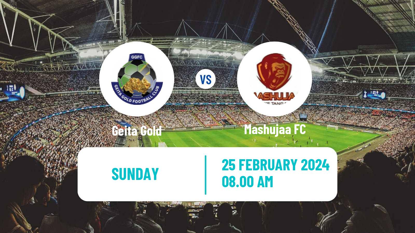 Soccer Tanzanian Premier League Geita Gold - Mashujaa