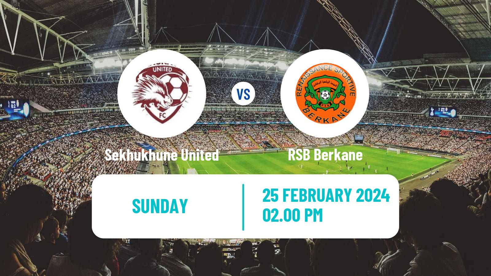 Soccer CAF Confederation Cup Sekhukhune United - Berkane