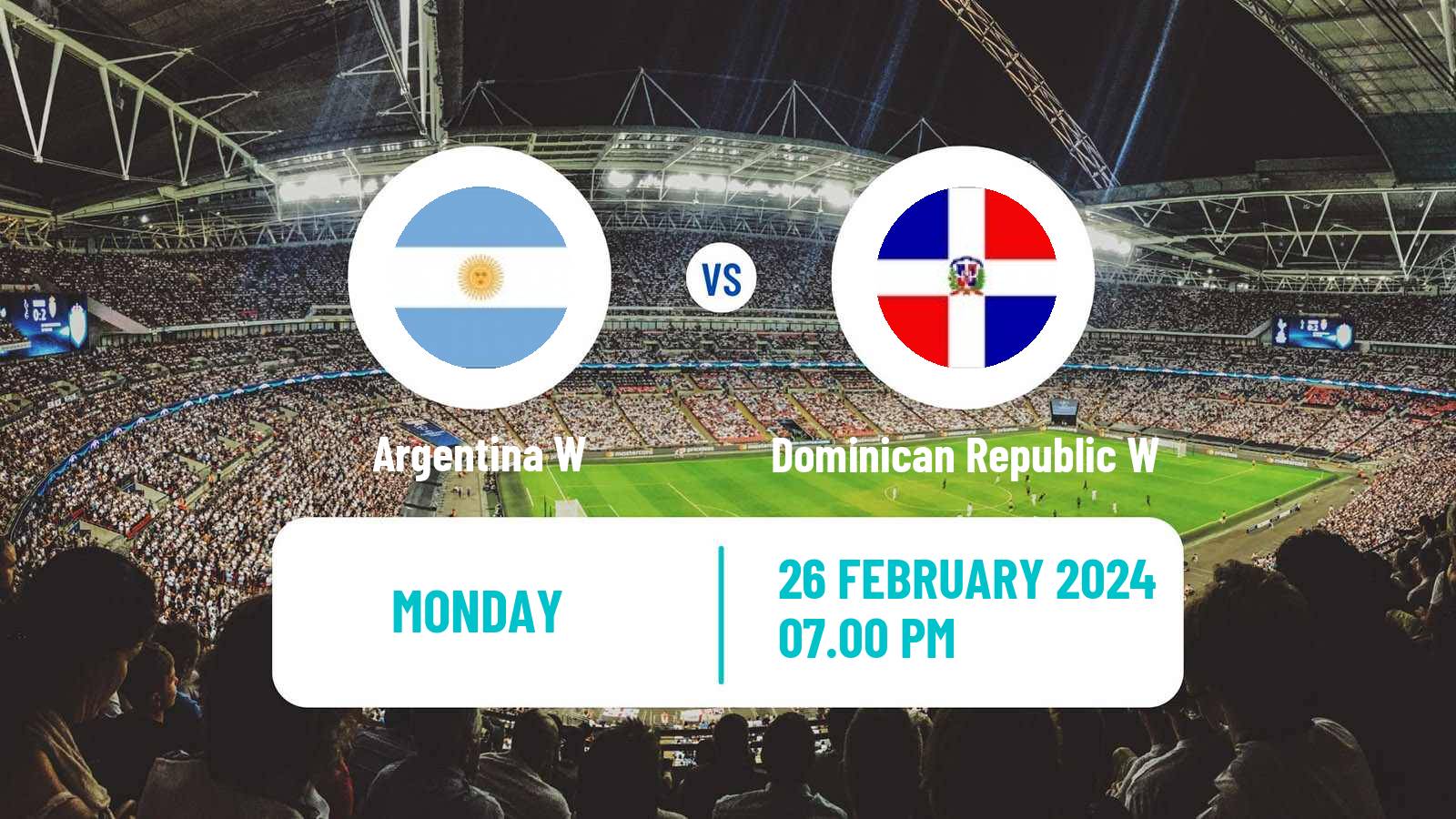 Soccer Gold Cup Women Argentina W - Dominican Republic W