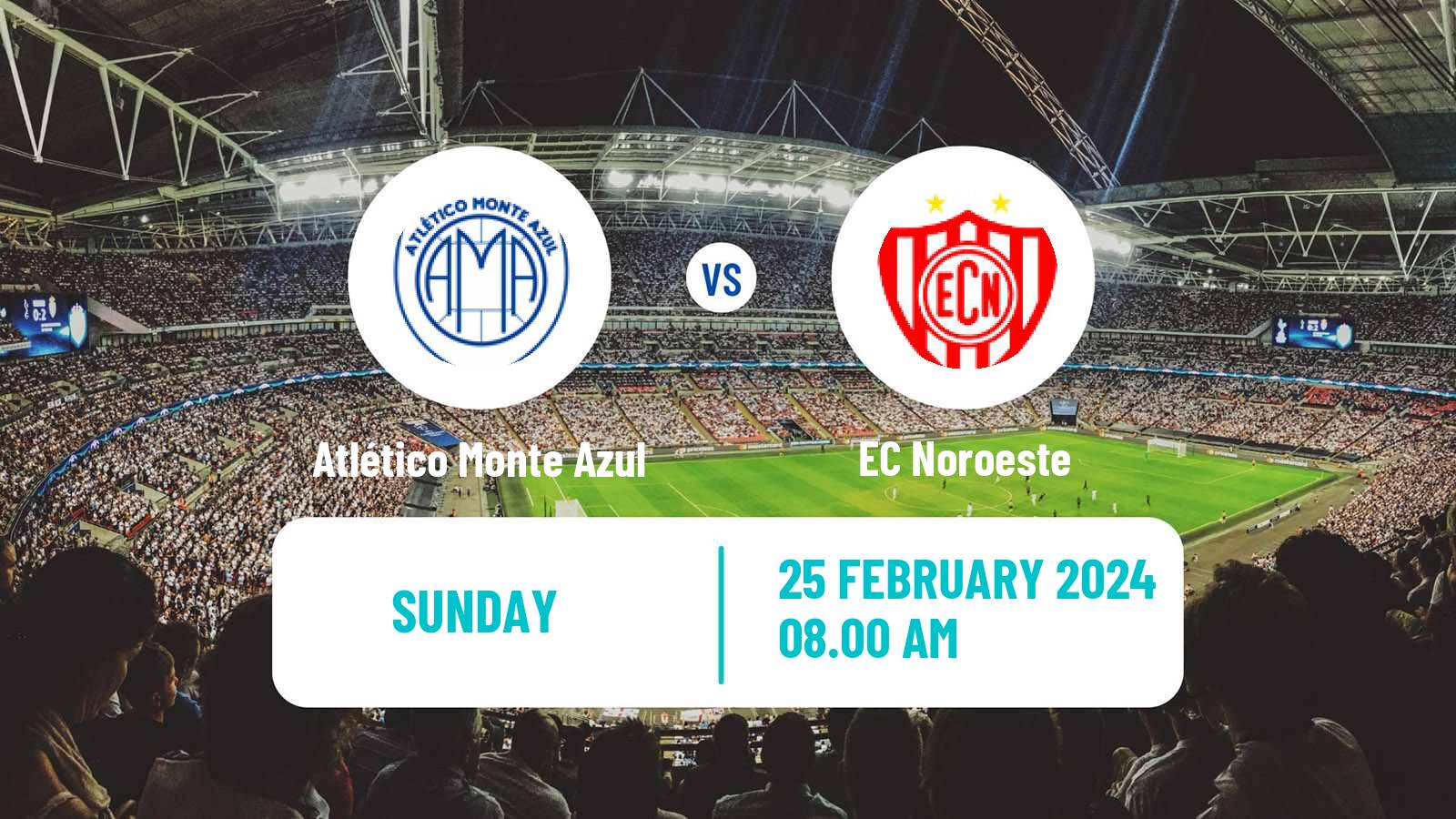 Soccer Brazilian Campeonato Paulista A2 Atlético Monte Azul - EC Noroeste