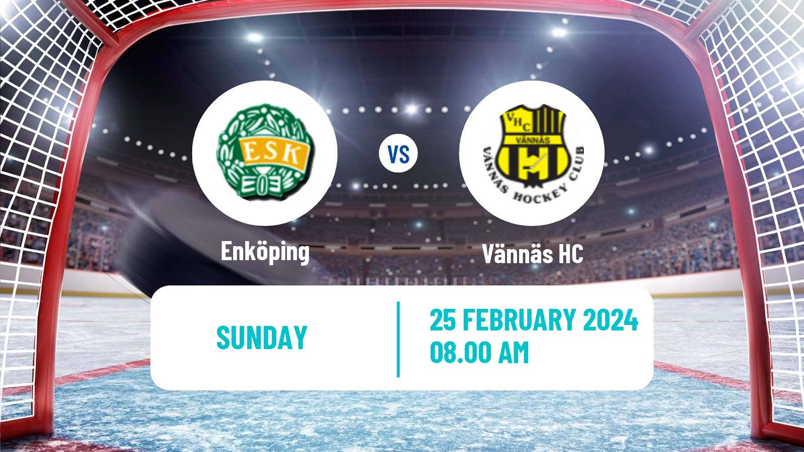 Hockey Swedish HockeyEttan Norra Var Enköping - Vännäs
