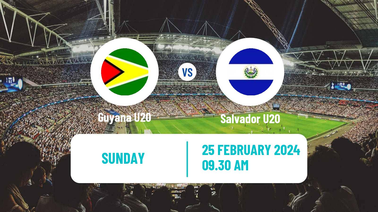 Soccer CONCACAF Championship U20 Guyana U20 - Salvador U20